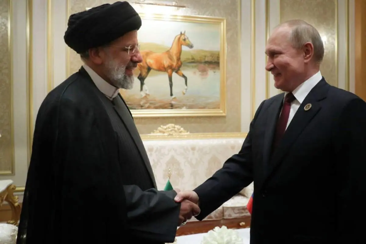 پوتین به رئیسی:‌ سلام گرم مرا به آیت‌الله خامنه‌ای برسانید