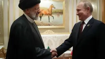 پوتین به رئیسی:‌ سلام گرم مرا به آیت‌الله خامنه‌ای برسانید