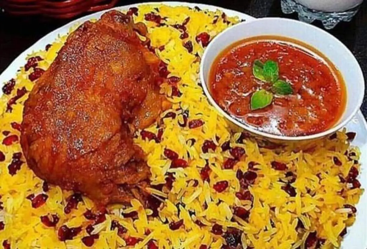 طرز تهیه زرشک پلو رستورانی +ویدیو