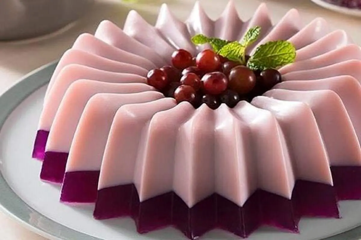طرز تهیه ژله بستنی در فصل تابستان +ویدیو