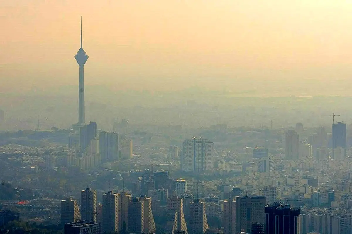 هوای تهران برای گروههای حساس آلوده است