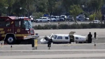 چهار کشته بر اثر برخورد ۲ هواپیمای کوچک در آمریکا