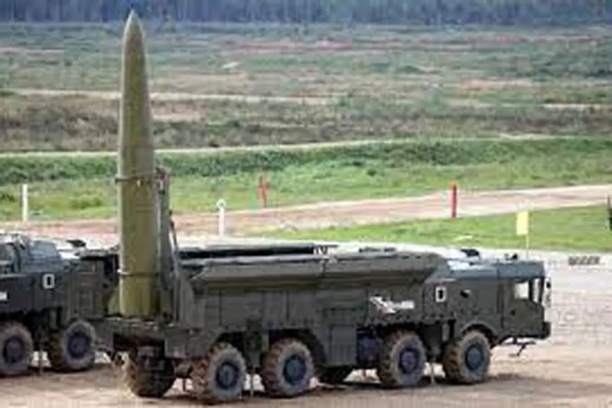 سقوط موشک "اسکندر" در قلمرو یگان نظامی فدراسیون روسیه+ فیلم