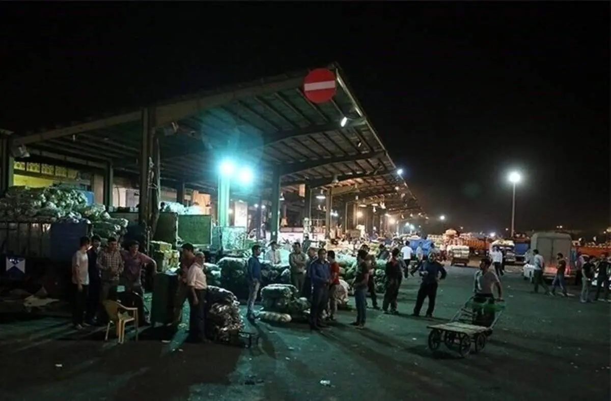 بازداشت ۱۶ نفر در درگیری شدید در میدان مرکزی تره‌بار تهران+ فیلم