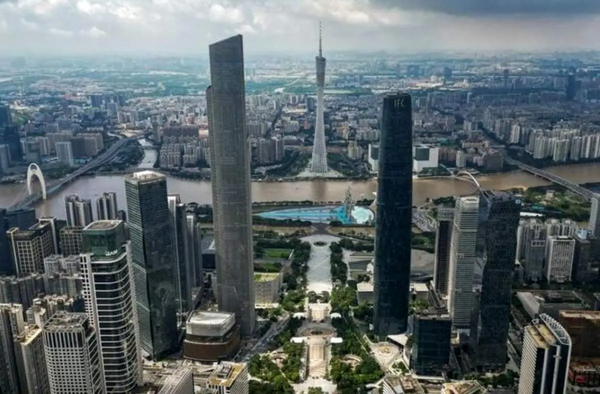 برج کانتون گوانگژو چین، دومین برج بلند جهان