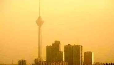 وقوع گرد و خاک گسترده در غرب تهران+ فیلم