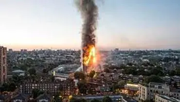 لندن در آتش سوخت!+ فیلم