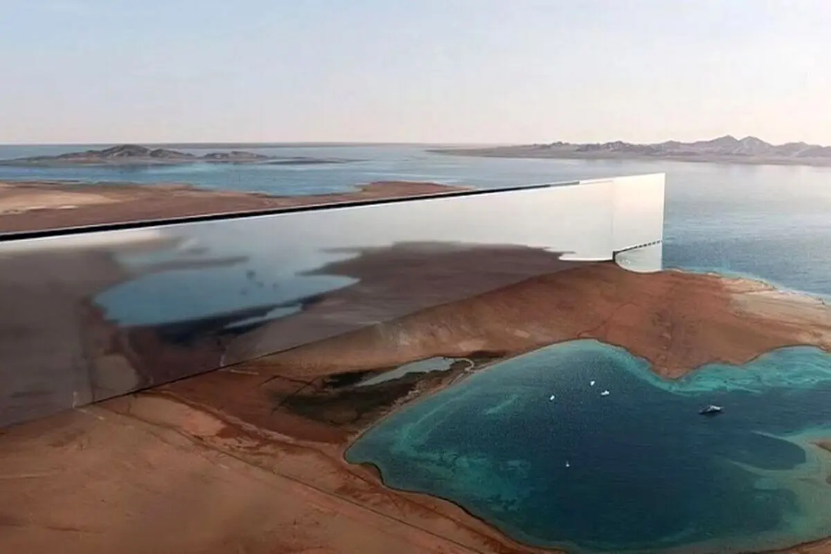 خط آینه؛ ابرپروژه ۱ تریلیون دلاری بن سلمان برای رقابت با اهرام مصر +تصاویر