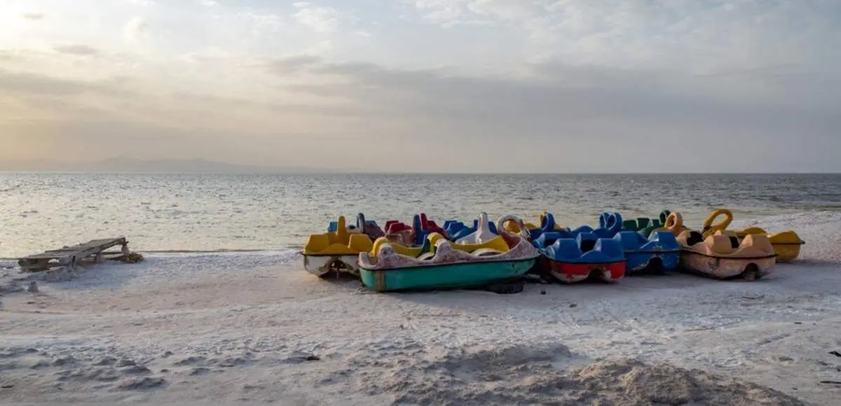 خشک شدن ۹۵ درصد دریاچه ارومیه