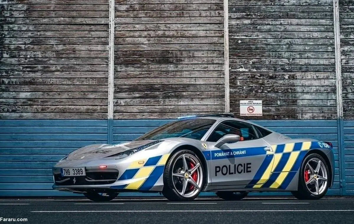 تبدیل ابرخودروی فراری توقیف شده از مجرم به خودروی پلیس!+ فیلم