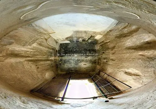 داخل آرامگاه کوروش این شکلی است+ عکس