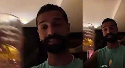 ویدیوی جنجالی آرمین سهرابیان با مشروب و هایده!/ویدیو 