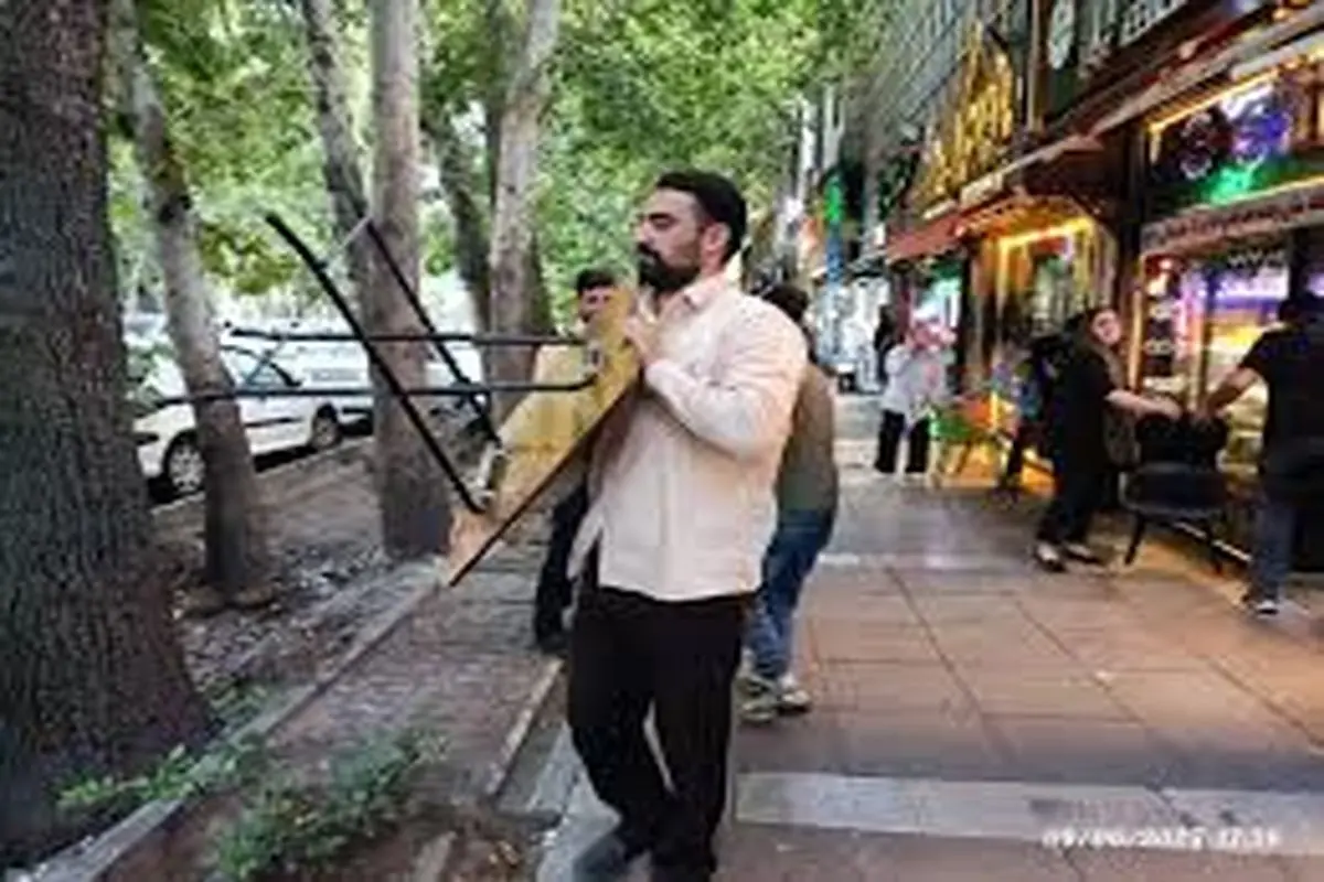 اجرای طرح آزادسازی معابر در تهران+تصاویر