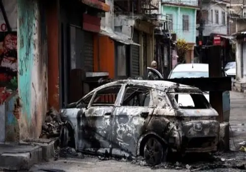  یورش پلیس به مقر تبهکاران در ریودوژانیرو