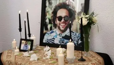 حضور بازیگران مشهور در مراسم یکی از جانباختگان دی ماه