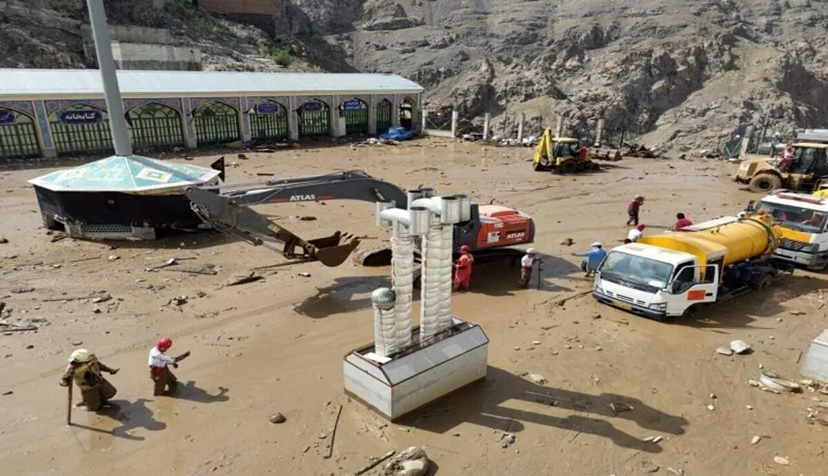 مدفون شدن ۲۰۰ نفر در سیل امام زاده داوود تکذیب شد