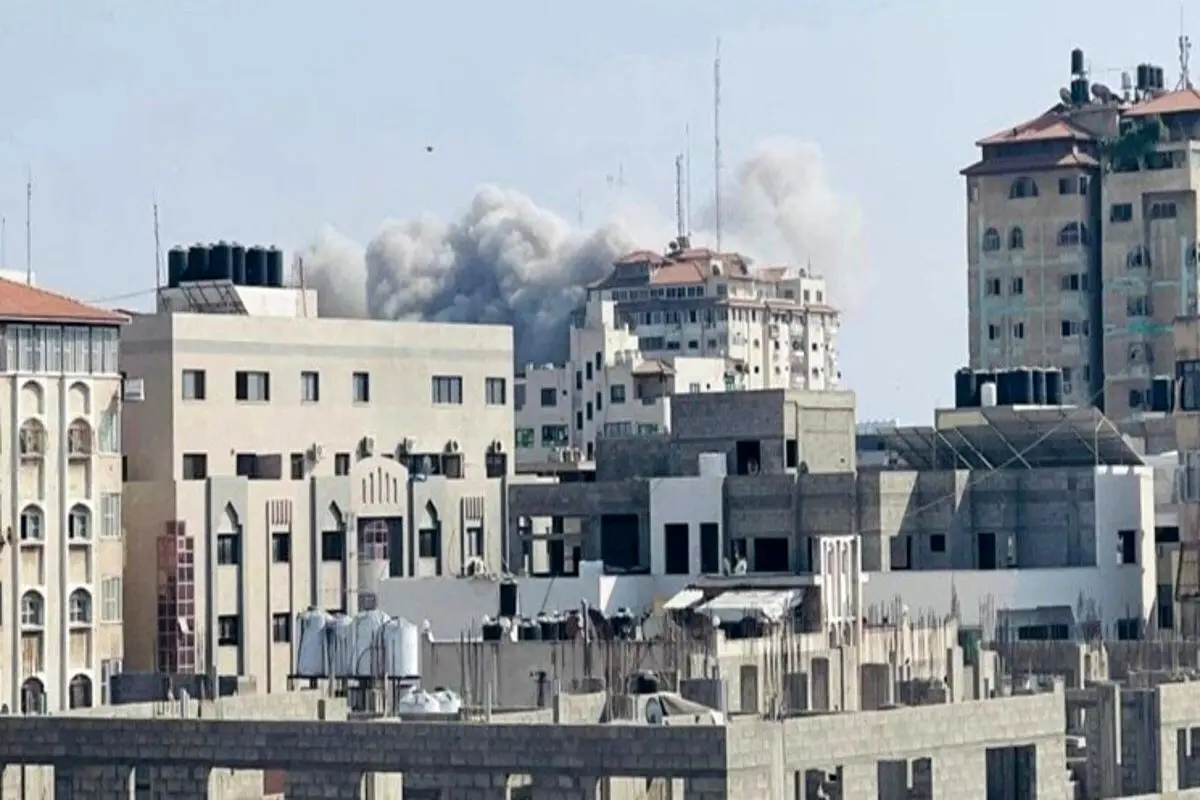 حمله جنگنده‌ های اسرائیل به غزه+ عکس و فیلم