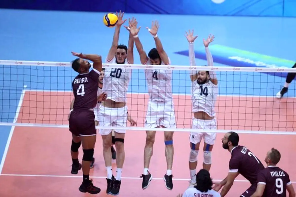 والیبال ایران بازیهای کشورهای اسلامی را با برد آغاز کرد