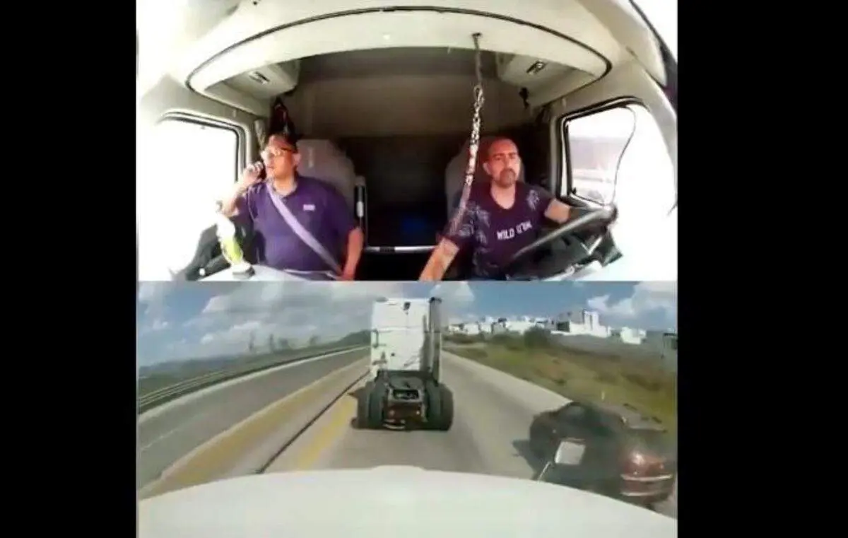 سرقت مسلحانه کامیون در بزرگراه+ فیلم
