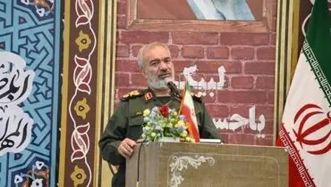 سردار فدوی: سپاه روند پر کردن دست فلسطینیان را ادامه می‌ دهد