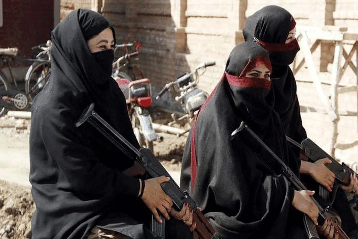 لحظه بازداشت زن تروریست در سیستان و بلوچستان + فیلم