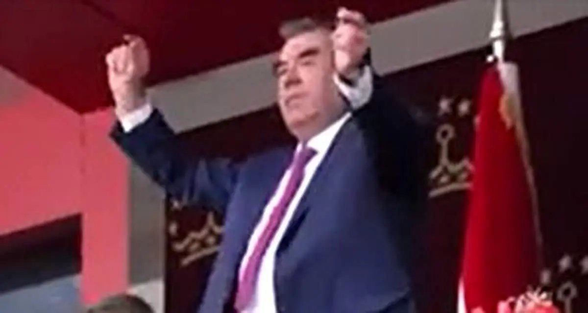 رقـصیدن رئیس جمهور تاجیکستان+ فیلم