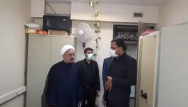 بازدید دکتر مصدق از واحد حفاظت و اطلاعات ستاد مرکزی قوه قضاییه