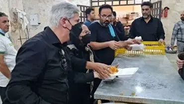 حضور سفیر برزیل و بولیوی در آشپزخانه یک هیئت+فیلم