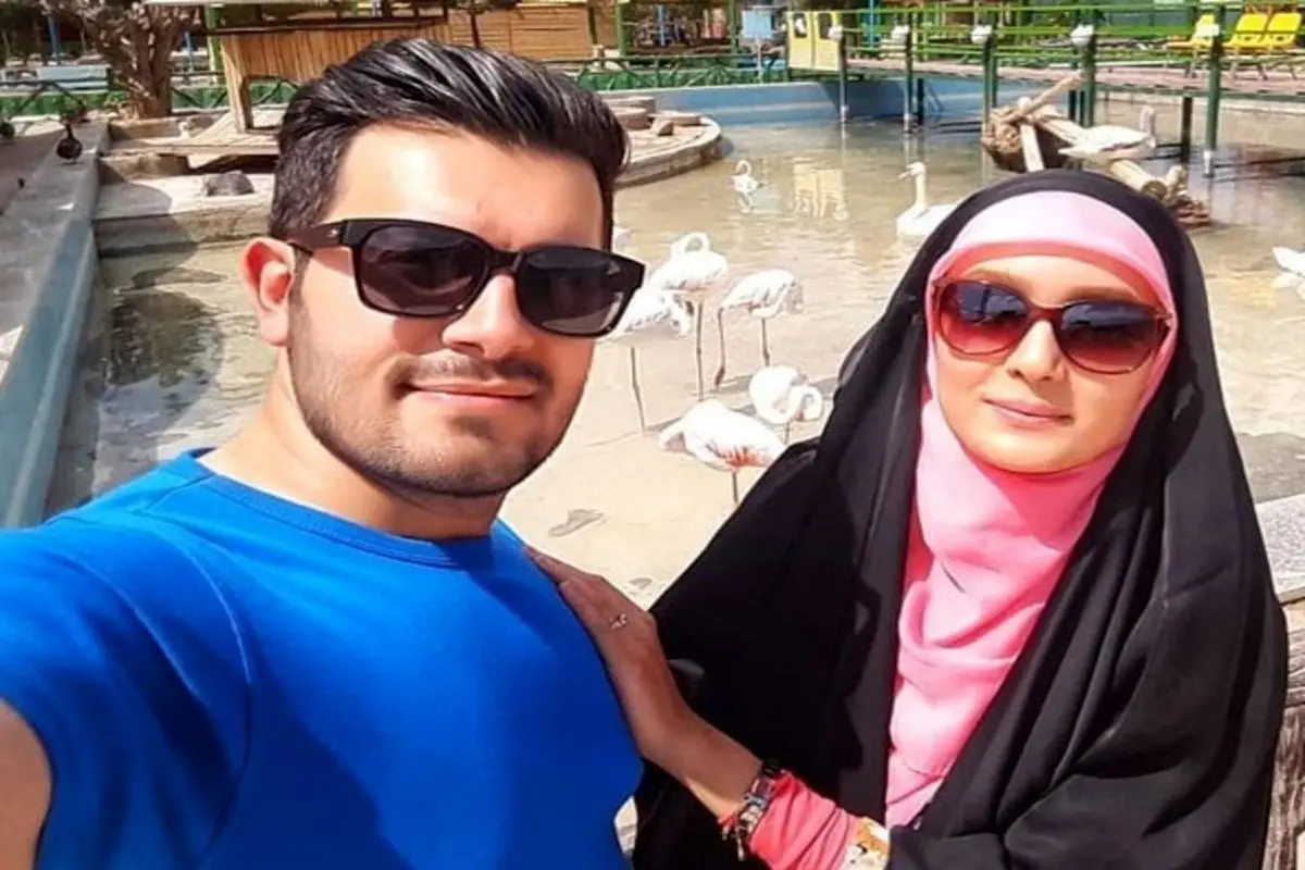 جشن تولد خانم مجری معروف در کنار همسرش+ عکس