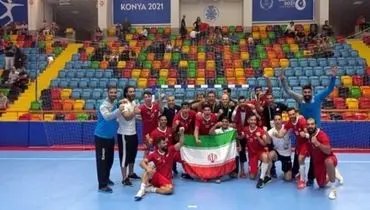 کسب مدال برنز تیم هندبال مردان ایران