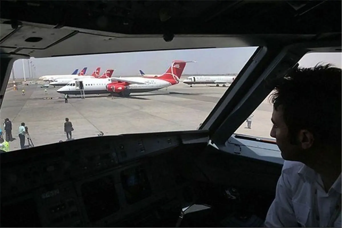 خسارت شدید و میلیونی مسافران عصبانی به هواپیمای قشم‌ ایر + فیلم