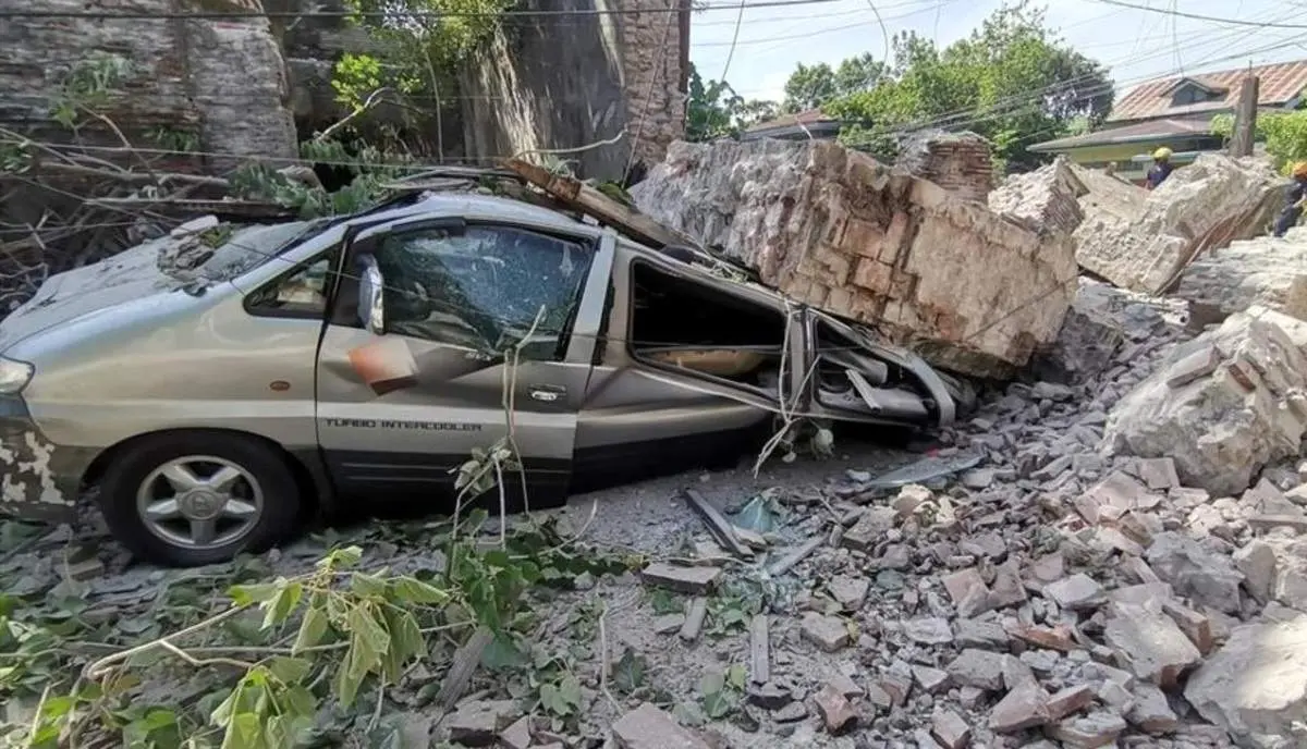 زلزله ۷.۱ ریشتری در فیلیپین