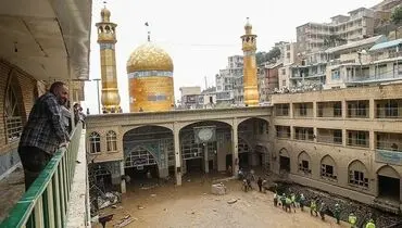 نخستین فیلم از داخل روضه منوره امامزاده داوود + فیلم