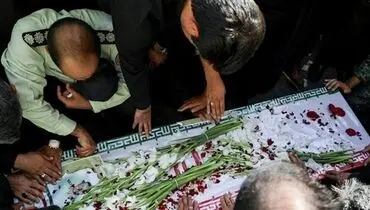 شهادت یک افسر پلیس در کرمانشاه + عکس