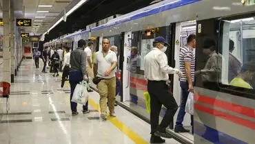 افزایش ساعت کاری مترو تا ساعت ۲۴