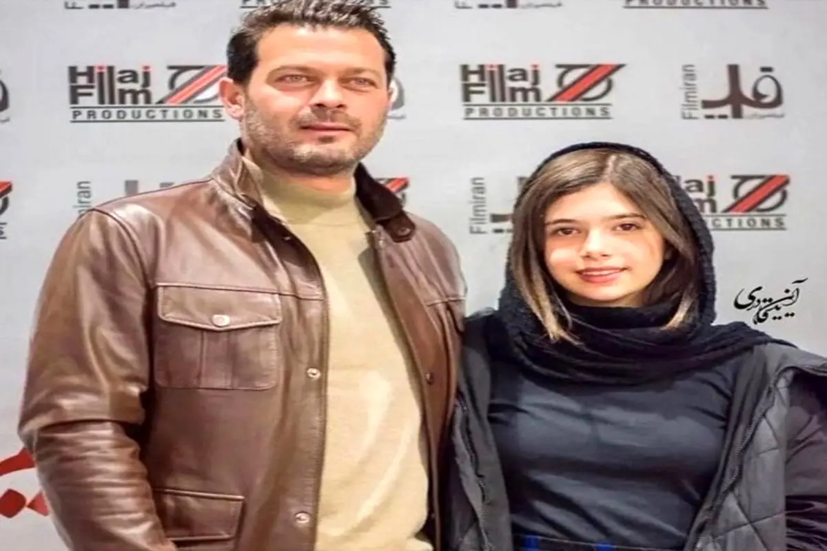 سلفی جدید پژمان بازغی و دخترش نفس+ عکس