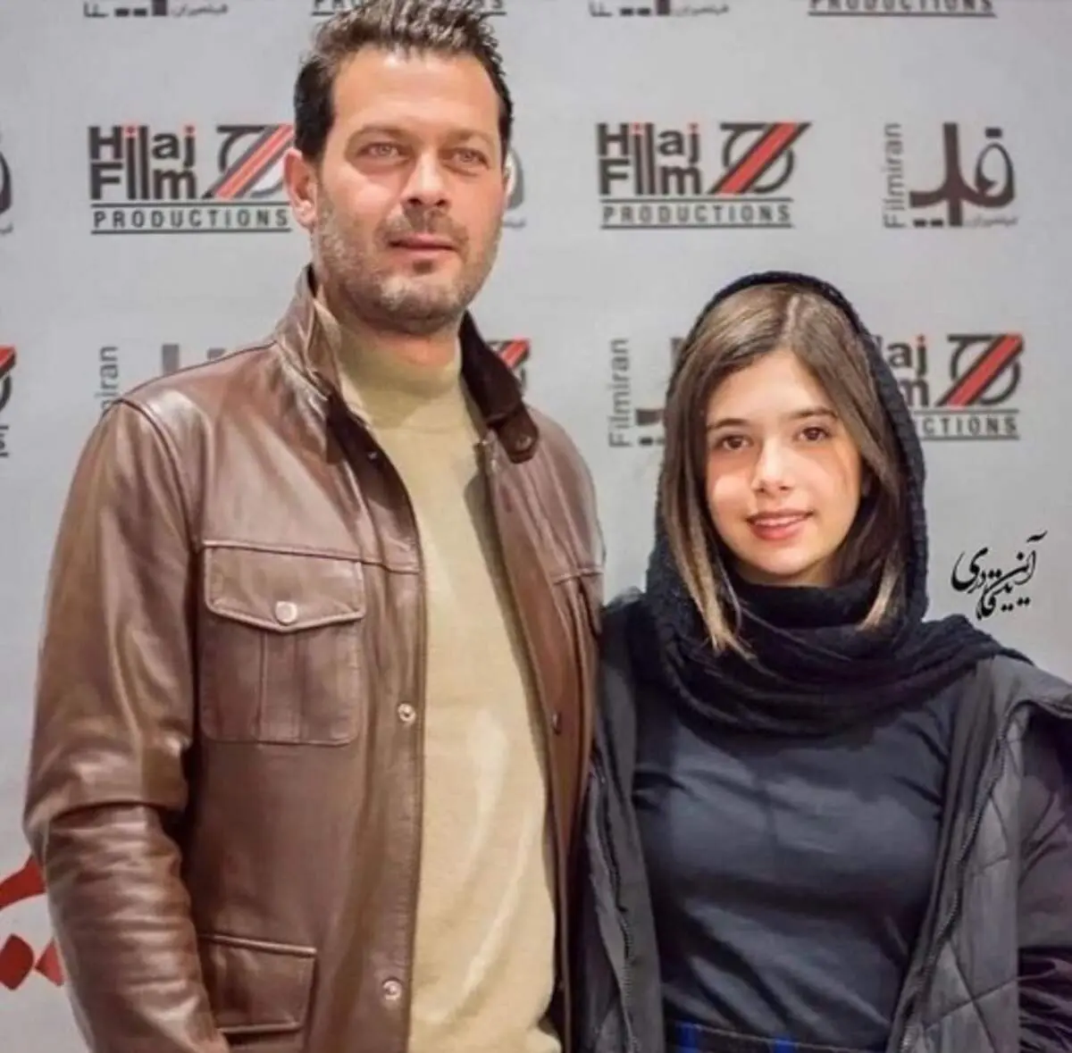 سلفی جدید پژمان بازغی و دخترش نفس+ عکس