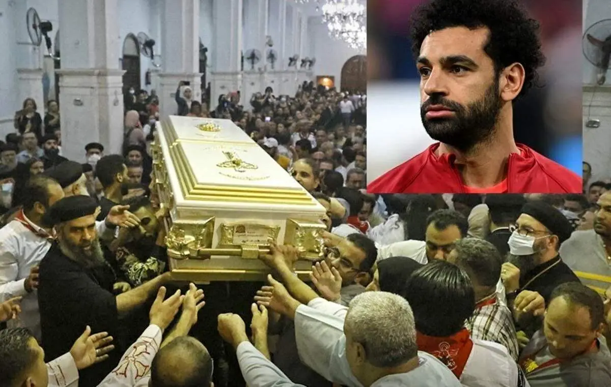 کمک ٣ میلیون پوندی محمد صلاح برای بازسازی کلیسایی که در آتش سوخت
