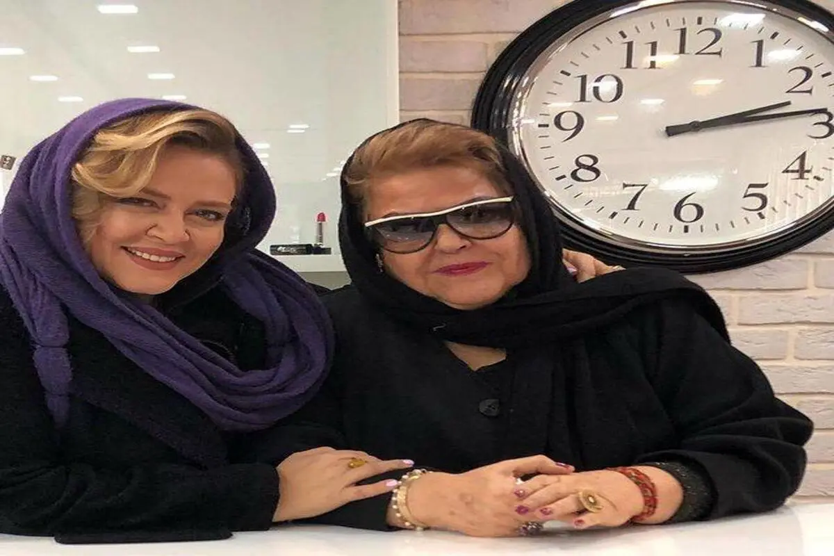 سلفی بهاره رهنما با مامی جان دلش!+ عکس