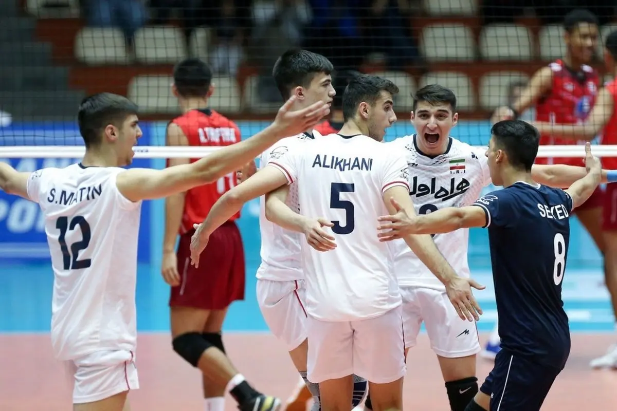 افتخار آفرینی نوجوانان والیبال ایران/ کسب سهمیه حضور در رقابت‌ های جهانی