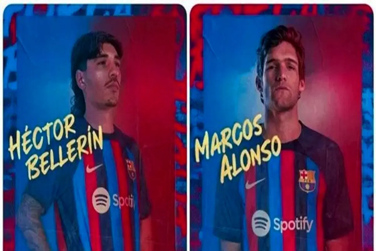 ۲ ستاره جدید بارسلونا معرفی شدند+ تصاویر