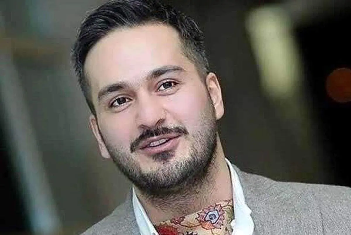 سلفی میلاد کی مرام با هوتن شکیبا در اکران فیلم ابلق+ عکس