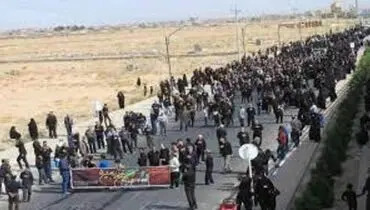ازدحام جمعیت در پایانه مرزی مهران/ به مرز چذابه مراجعه کنید+فیلم