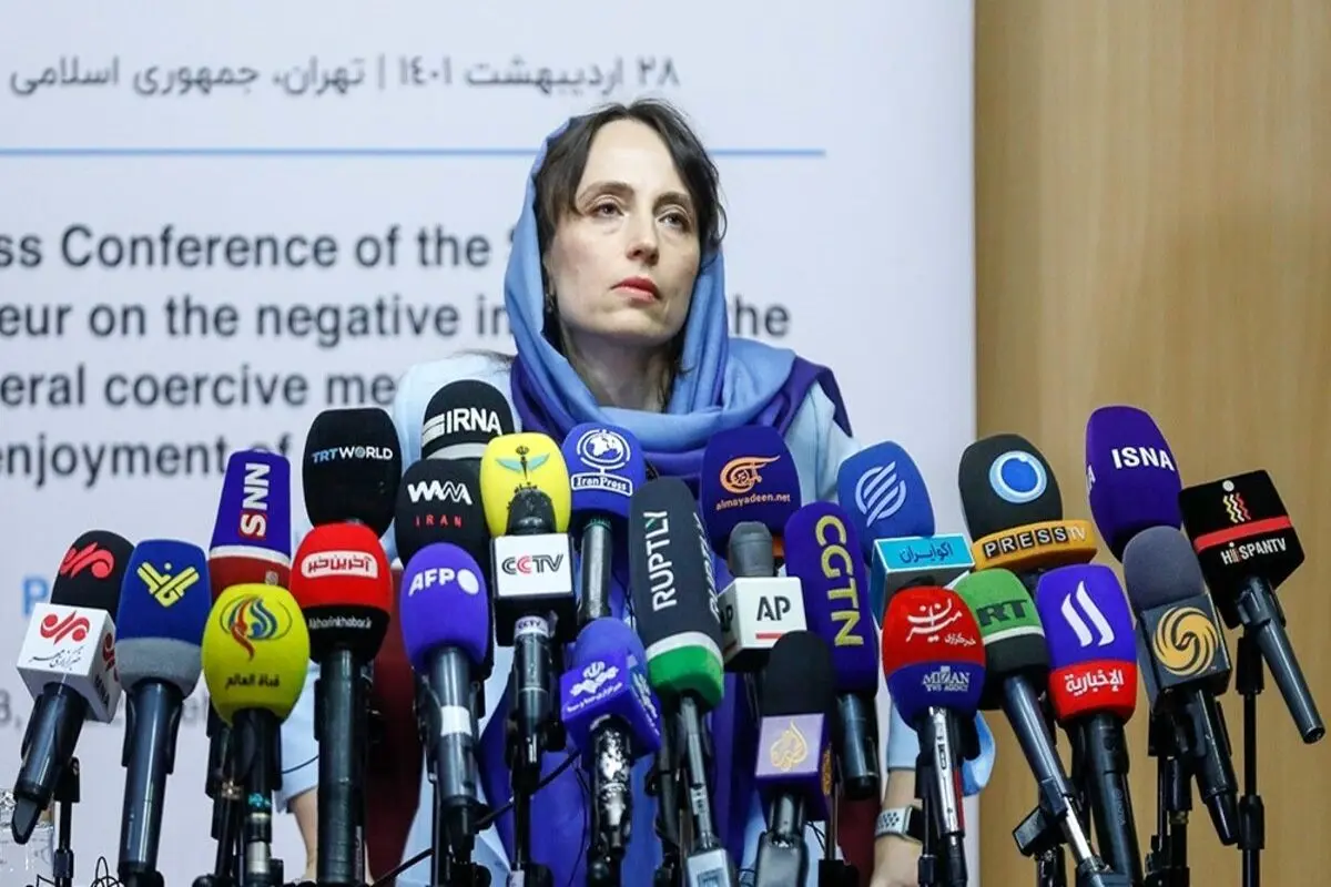 گزارشگر ویژه سازمان ملل: تحریم‌های یکجانبه علیه ایران با هنجارها و اصول حقوقی بین‌المللی مطابقت ندارد/ کلیه اقدامات یکجانبه علیه ایران که بدون مجوز شورای امنیت اعمال شده باید لغو شوند
