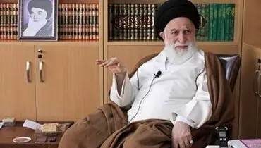 پذیرایی آیت الله علوی بروجردی از زائرین راهپیمایی اربعین + عکس و فیلم