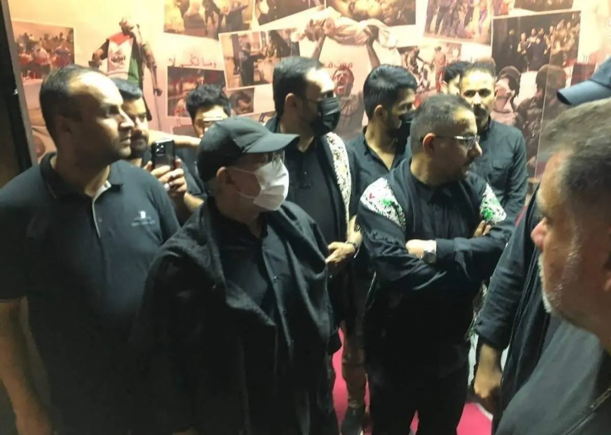 حضور سردار قاآنی در پیاده‌ روی اربعین + فیلم