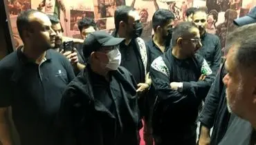 حضور سردار قاآنی در پیاده‌ روی اربعین + فیلم