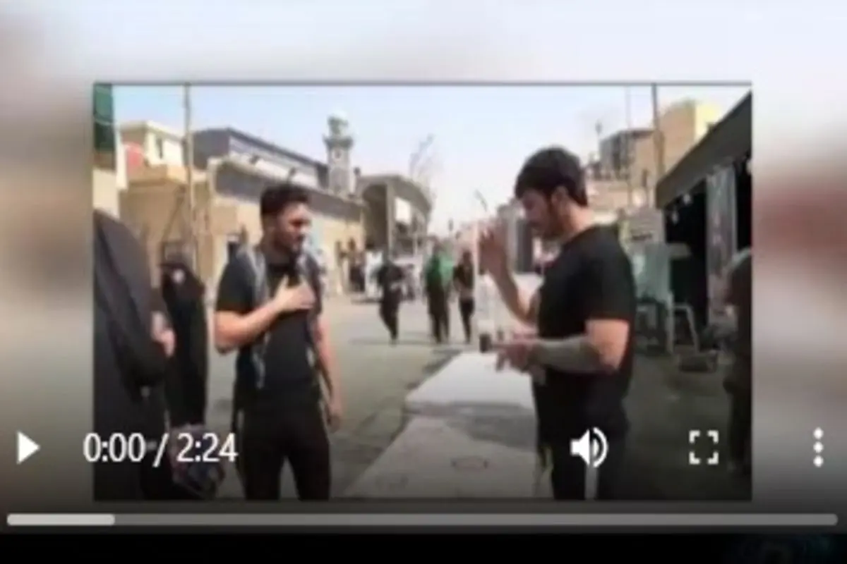 ماجرای بدرفتاری موکب عراقی با زائران ایرانی+ فیلم