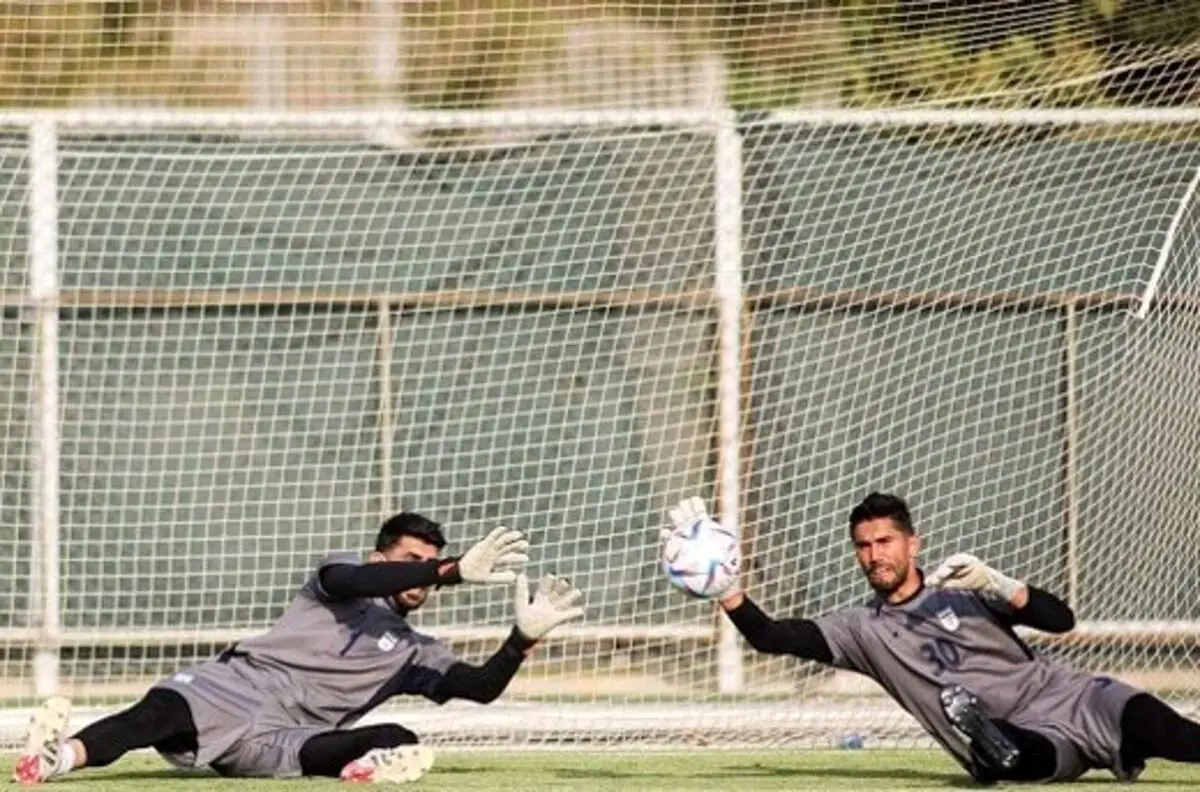 اعتراض شدید دروازه بان استقلال در تمرین تیم ملی!