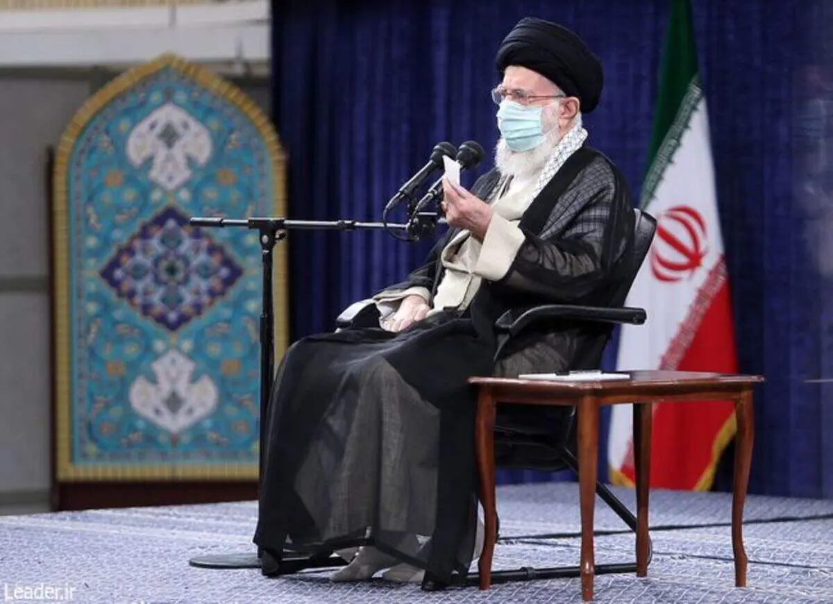 مراسم عزاداری دانشجویی به مناسبت اربعین با حضور رهبر انقلاب